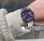 Omega Seamaster Aqua Terra 150m 34mm Women Purple Dial Watch